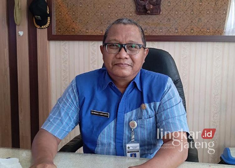 Kepala UPPD Samsat Kabupaten Pekalongan, Bambang Hariyanto. (Fahri Akbar/Lingkarjateng.id)