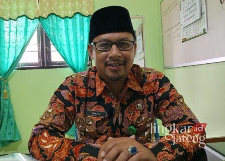 Kasi PD Pontren, Kantor Kemenag Kabupaten Pati, Darmanto. (Setyo Nugroho/Lingkarjateng.id)