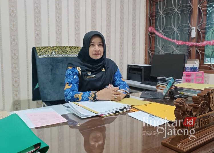 PAD Jepara 2024 Tembus Rp 497 Miliar, Retribusi Sektor Pariwisata Luput Target 25 Kepala BPKAD Kabupaten Jepara, Florentina Budi Kurniawati. (Tomi Budianto/Lingkarjateng.id)