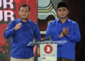 Ahmad Luthfi dan Taj Yasin Maimoen dalam debat publik ketiga Pilgub Jateng pada Rabu, 20 November 2024 lalu. (ANTARA/Lingkarjateng.id)