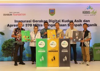 Kegiatan Inagurasi Gerakan Digital Kudus Asik yang digelar Bakti Lingkungan Djarum Foundation (BLDF), Rabu, 26 Februari 2025. (Dok. HMS/Lingkarjateng.id)