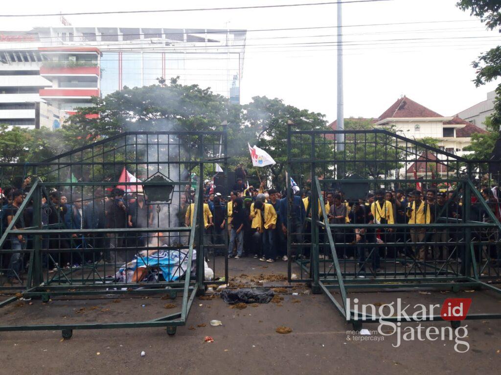 Demo mahasiswa di Semarang