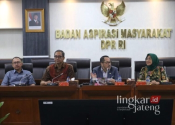Wadul ke Senayan, Himpaudi Pati Minta DPR RI Revisi UU Sisdiknas 2023 25 TERIMA ASPIRASI: Kehadiran Himpaudi Pati diterima Anggota DPR RI dari Dapil III Firman Soebagyo di Ruang Badan Aspirasi Masyarakat, Gedung DPR RI, Senayan, Jakarta, pada Senin, 10 Februari 2025. (Yuyun HU/Lingkarjateng.id)