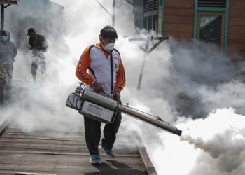 Ilustrasi fogging. (ANTARA/Lingkarjateng.id)