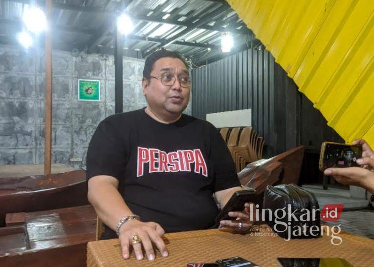 CEO Persipa Pati, Joni Kurnianto. (Setyo Nugroho/Lingkarjateng.id)