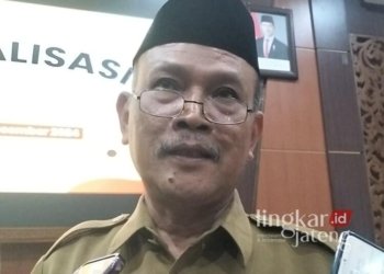 Kepala Bapperida Kabupaten Blora, Mahbub Junaidi. (Eko Wicaksono/Lingkarjateng.id)