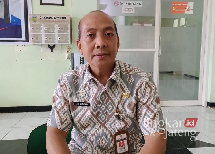 Kepala Dinsa Lingkungan Hidup (DLH) Kabukpaten Jepara, Aris Setiawan. (Tomi Budianto/Lingkarjateng.id)