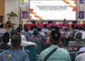 Kegiatan sosialisasi pencairan dana hibah dan bantuan sosial (bansos) bantuan operasional guru tahun anggaran 2025 yang diselenggarakan Pemkab Grobogan pada Senin, 3 Februari 2025. (Ahmad Abror/Lingkarjateng.id)