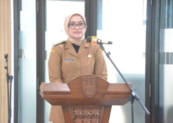 Wakil Wali Kota Salatiga, Nina Agustin. (Dok. Prokompim Setda Salatiga/Lingkarjateng.id)