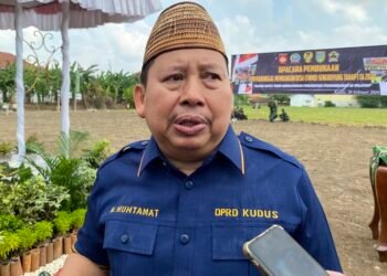 Anggota DPRD Kabupaten Kudus, Muhtamat. (Nisa Hafizhotus S./Lingkarjateng.id)