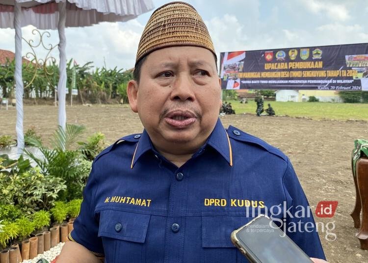 Anggota DPRD Kabupaten Kudus, Muhtamat. (Nisa Hafizhotus S./Lingkarjateng.id)