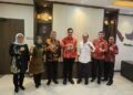 Bupati Jepara, Witiarso Utomo, bersama jajaran Pemkab Jepara saat mendatangi Kementerian PU di Jakarta pada Kamis, 13 Maret 2025. (Tomi Budianto/Lingkarjateng.id)