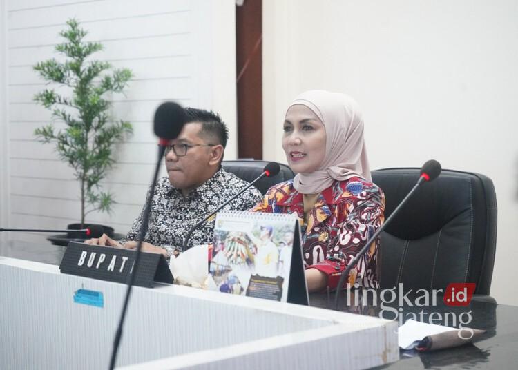 Bupati Kendal, Dyah Kartika Permanasari. (Arvian Maulana/Lingkarjateng.id)