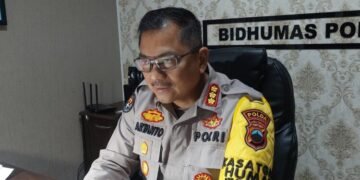 Kabid Humas Polda Jateng, Kombes Pol Artanto. (Syahril Muadz/Lingkarjateng.id)