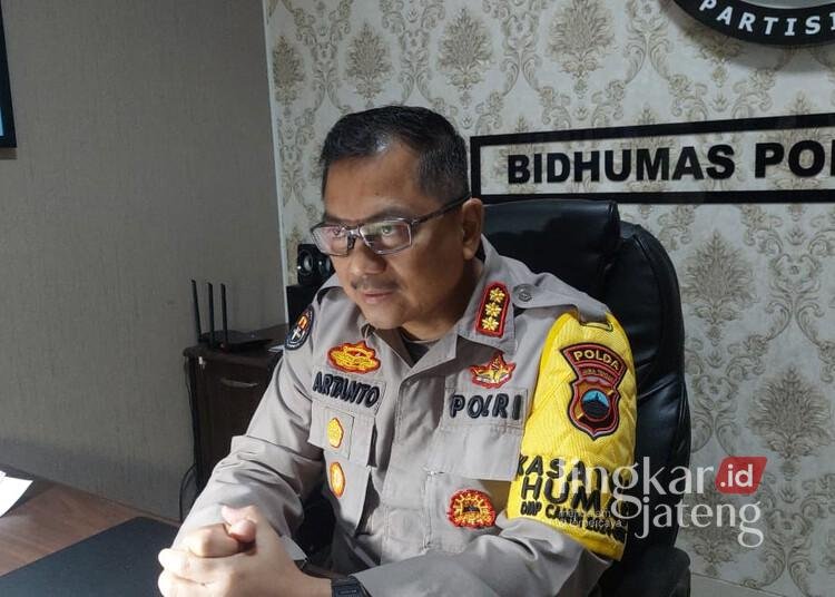 Kabid Humas Polda Jateng, Kombes Pol Artanto. (Syahril Muadz/Lingkarjateng.id)