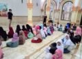 CERIA: Sejumlah anak mengikuti kegiatan Senyum Ramadhan VIII, yang menghadirkan berbagai aktivitas edukatif dan menyenangkan dalam menanti waktu berbuka puasa Sabtu 8 Maret 2025. (Fahri Akbar/Lingkarjateng.id)