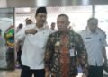 Bupati Pati, Sudewo, saat menghadiri kunjungan kerja Menteri Sosial, Saifullah Yusuf, di Kompleks Gubernuran, Semarang, pada Rabu, 12 Maret 2025. (Dok. Lingkarjateng.id)