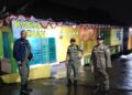 Petugas Satpol PP Kabupaten Semarang saat melakukan patroli di tempat hiburan karaoke di wilayah setempat baru-baru ini. (Dok. Satpol KK Kab. Semarang/Lingkarjateng.id)