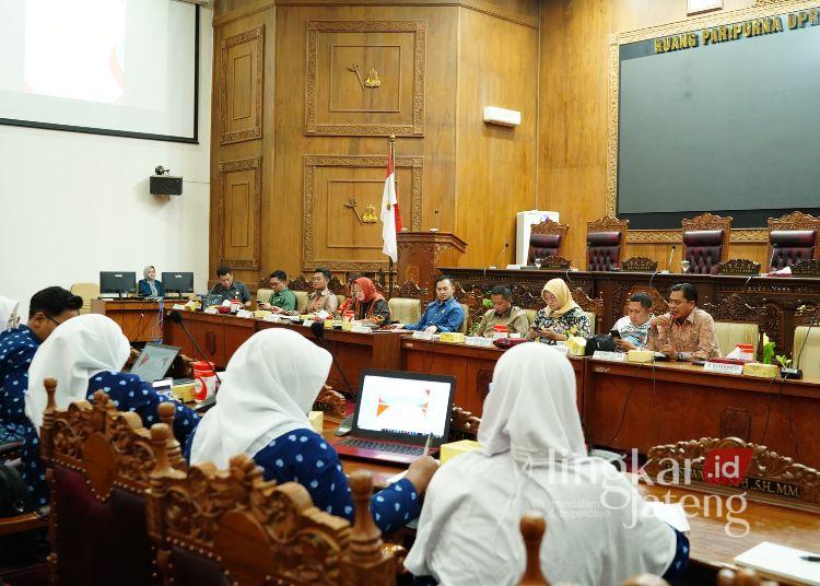 AUDIENSI: Suasana audiensi Himpunan Pendidik Anak Usia Dini (Himpaudi) bersama DPRD Kabupaten Pati pada, Selasa, 7 Januari 2025. (Humas DPRD Pati/Lingkarjateng.id)