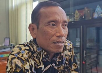 Direktur PDAM Tirta Bening Pati Bambang Sumantri. (Mutia Parasti/Lingkarjateng.id)