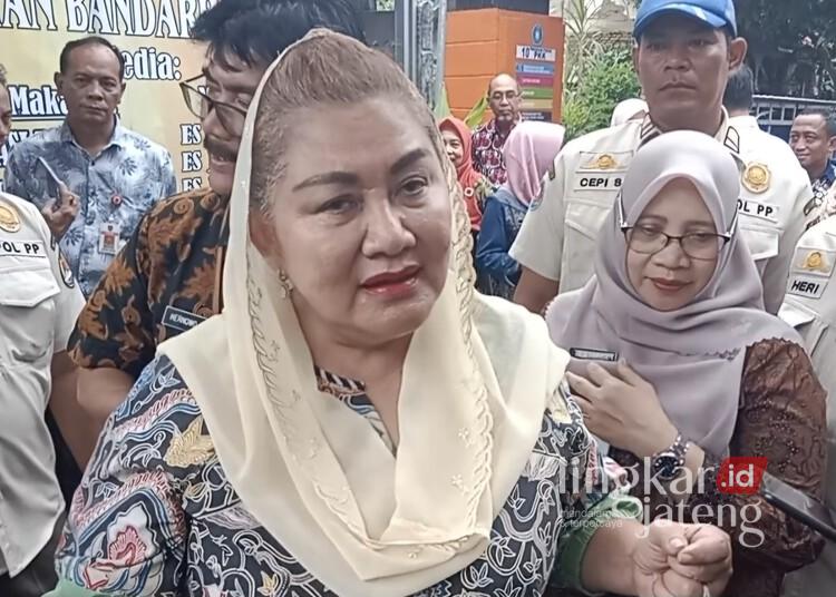 Sidang Perdana Kasus Dugaan Korupsi Eks Wali Kota Semarang Ita Digelar Besok 25 Mantan Wali Kota Semarang, Hevearita Gunaryanti Rahayu. (Syahril Muadz/Lingkarjateng.id)