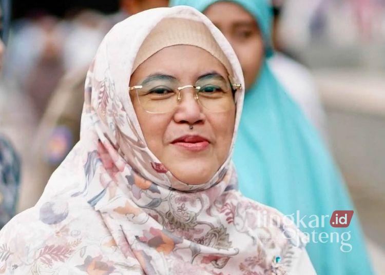 Ketua Palang Merah Indonesia (PMI) Kabupaten Pati 2025-2030, dr. Atik Kusdarwati Sudewo. (Humas Setda Pati/Lingkarjateng.id)