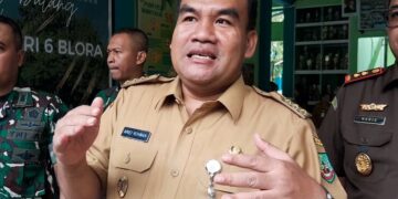 Bupati Blora Akan Cek Ploting Anggaran Internet Rp2,5 Miliar 10 Bupati Blora, Arief Rohman. (Eko Wicaksono/Lingkarjateng.id)