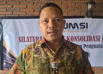 Ketua JMSI Jateng, Agus Sunarko, S.STP., M.Si., (Rizky Syahrul/Lingkarjateng.id)