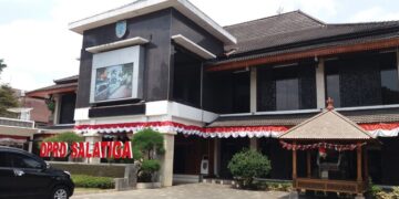 Kantor DPRD Kota Salatiga. (Angga Rosa/Lingkarjateng.id)