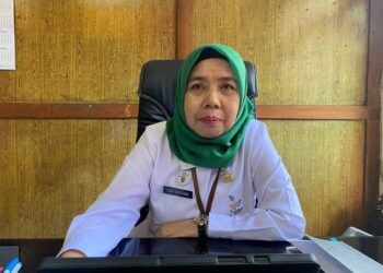 Kepala Badan Pengelolaan Pendapatan, Keuangan dan Aset Daerah (BPPKAD) Kudus, Djati Solechah. (Mohammad Fahtur Rohman/Lingkarjateng.id)
