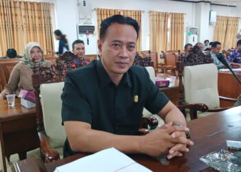 Ketua Fraksi Partai NasDem DPRD Jepara, Padmono Wisnugroho. (Tomi Budianto/Lingkarjateng.id)