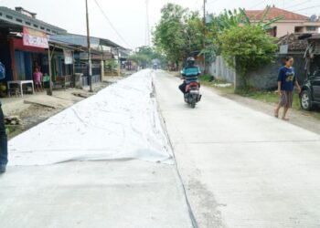 Proyek jalan Winong-Gabus. (Dok. for Lingkarjateng.id)