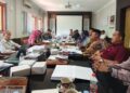 Rapat evaluasi kinerja BUMD Kabupaten Rembang, baru-baru ini. (Vicky Rio/Lingkarjateng.id)