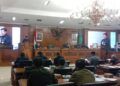 Suasana rapat paripurna interpelasi di Gedung DPRD Kota Salatiga, Senin, 19 Mei 2025. (Angga Rosa/Lingkarjateng.id)