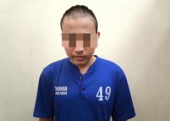 Pelaku penganiayaan yang sudah berhasil diamankan oleh Polres Kudus.(Dok. for Lingkarjateng.id)