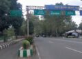 LENGANG: Kondisi Jalan Panglima Sudirman yang akan ditata ulang oleh Pemerintah Kabupaten Pati, Jawa Tengah. (Mutia Parasti/Lingkarjateng.id)