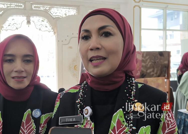 Bupati Kendal Tanggapi Kasus Dugaan Korupsi Dana Desa Kades Kertosari 25 Bupati Kendal, Dyah Kartika Permanasari. (Arvian Maulana/Lingkarjateng.id)