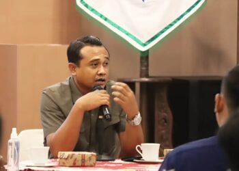 Wakil Ketua DPRD Blora, Lanova Candra Tirtaka. (Eko Wicaksono/Lingkarjateng.id)
