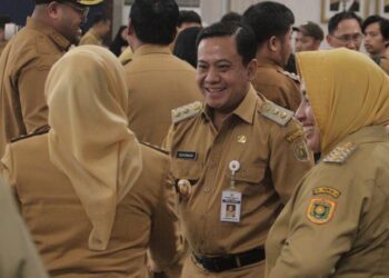 Wakil Bupati Pekalongan, Sukirman, saat mengikuti Musrenbang RKPD Provinsi Jawa Tengah Tahun 2026 di Semarang, Senin, 26 Mei 2025. (Dok. Prokopim Kabupaten Pekalongan/Lingkarjateng.id)