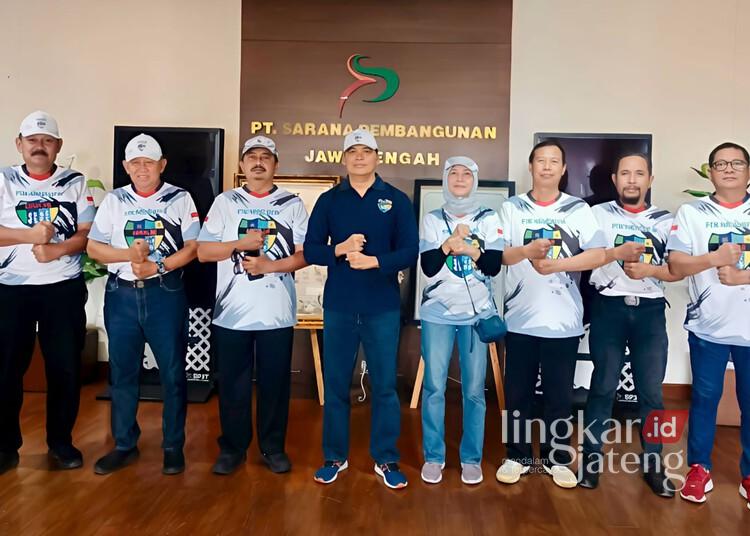 Komisaris Utama SPJT Jateng (Perseroda) Brigjen Pol (Purn) Lukas Ary Dwiko Utomo (tengah). (Dok. Lingkarjateng.id)