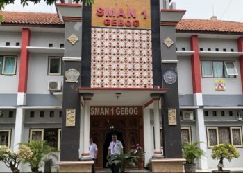 Gedung SMAN 1 Gebog, Kabupaten Kudus. (Nisa Hafizhotus S./Lingkarjateng.id)