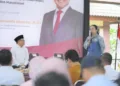 MEMAPARKAN: Wali Kota Semarang Agustina Pramestuti Wilujeng memaparkan kendala pengentasan kemisikinan saat menerima kunjungan kerja Menko Pemberdayaan Masyarakat Muhamin Iskandar di  Kota Semarang, Kamis, 19 Juni 2025. (Humas Pemkot Semarang/Lingkarjateng.id)