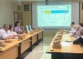 Rapat Koordinasi: Suasana rapat koordinasi dokter spesialis anak terkait penanganan stunting di Rumah Sakit Mardirahayu Kabupaten Kudus, pada Rabu, 4 Juni 2025. (Fahtur Rohman/Lingkarjateng.id)
