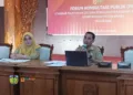 DISKUSI: Suasana Forum Komunikasi Publik (FKP) yang diselenggarakan DPMPTSP Jepara di Gedung OPD Bersama, pada Senin, 23 Juni 2025. (Tomi Budianto/Lingkarjateng.id)