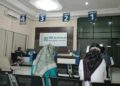 Pelayanan di Kantor BPJS Kesehatan Blora. (Eko Wicaksono/Lingkarjateng.id)