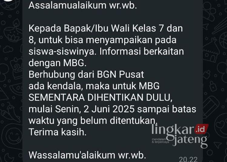 Program MBG di Pekalongan Dihentikan Sementara Ada Apa 1