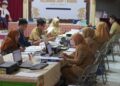 SIMULASI: Simulasi pelaksanaan Seleksi Penerimaan Murid Baru (SPMB) SMP N 1 Kudus. (Fahtur Rohman/Lingkarjateng.id)