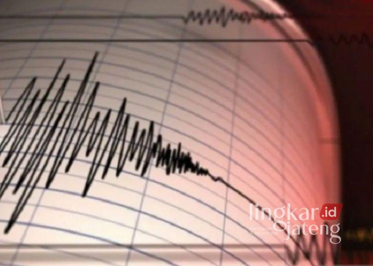 Ilustrasi gempa bumi. (Antara)