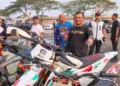 Gubernur Jawa Tengah, Ahmad Lutfi usai mencoba sirkuit Event Hiu Selatan International Hard Enduro. (Dok. Pribadi/Lingkarjateng.id)