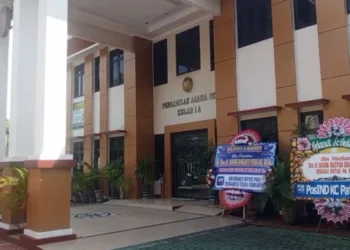 Pengadilan Agama Kelas 1A Pati. (Setyo Nugroho/Lingkarjateng.id)